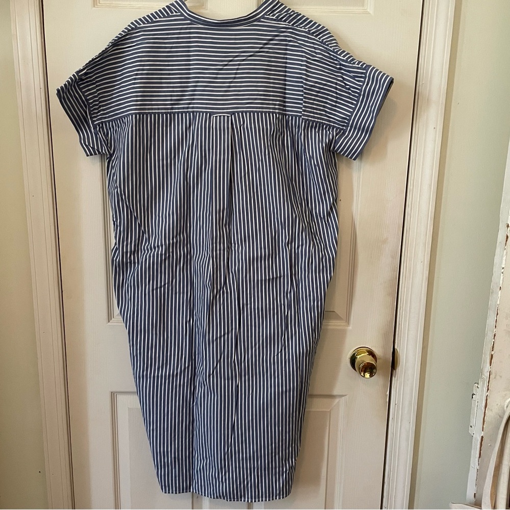 Everlane Striped Shirtdress - Picture 4 of 4